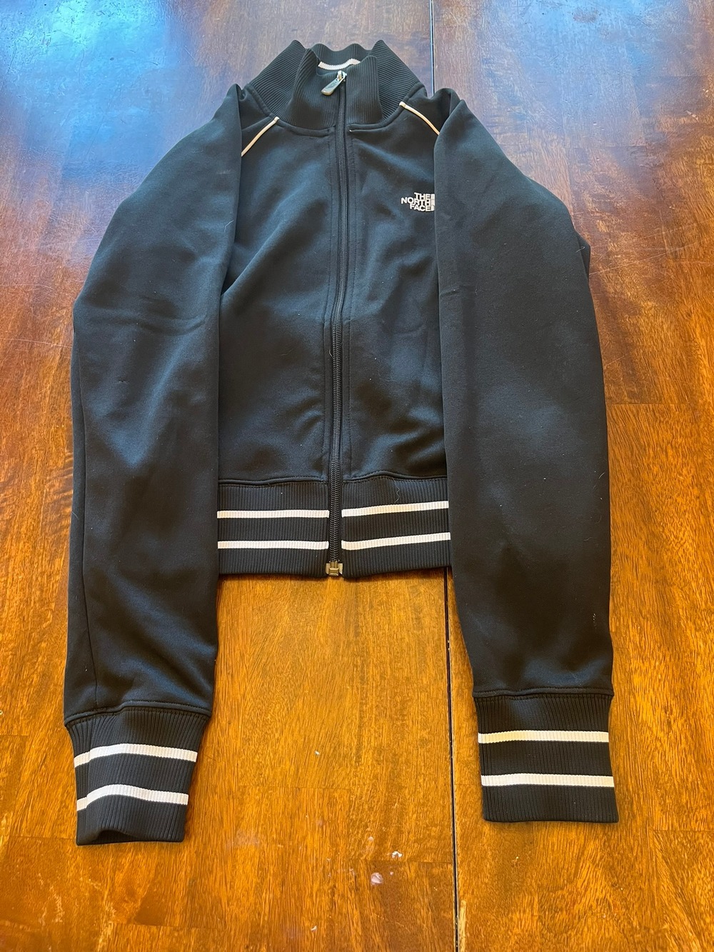 The North Face 45 Series Women's Track Jacket Black *Snag Size S/P Full Zip
